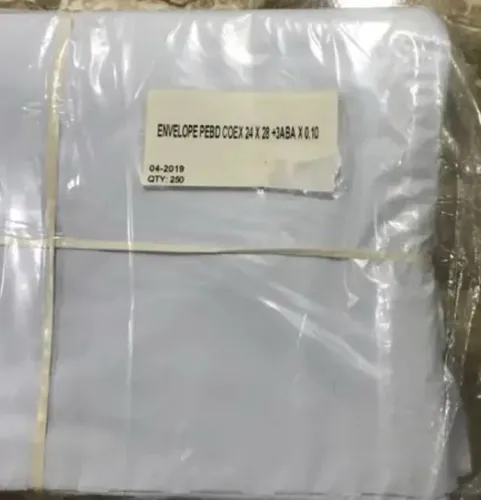 Saco plástico para envio correios 24 x 28 cm - 215 unidades