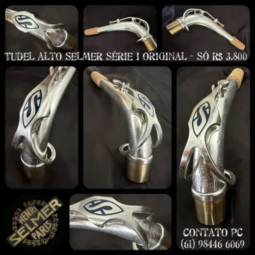 Tudel para Sax Alto Selmer Série I ORIGINAL.