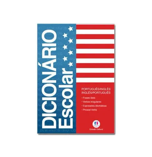 Dicionario Escolar Ingles -portugues 480 Paginas 17x12cm