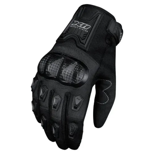 Luva X11 Blackout 2 Feminina Preta Motociclista