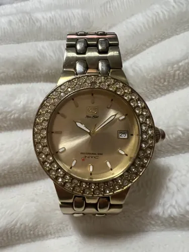 Relógio Marc Ecko Feminino Dourado