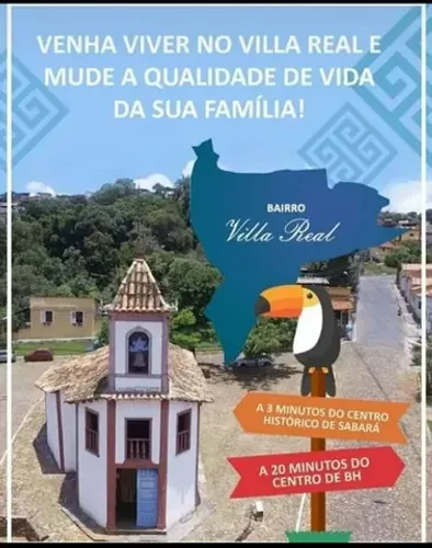 Oportunidade de lotes/terrenos a venda em Sabará financiados