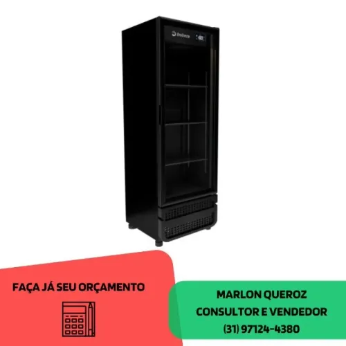 Cervejeira Porta de Vidro Imbera 542 Litros