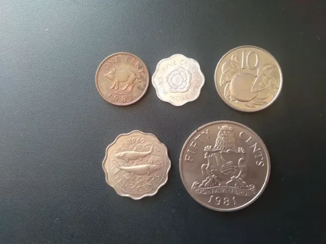 MOEDAS ILHAS BRITÂNICAS 