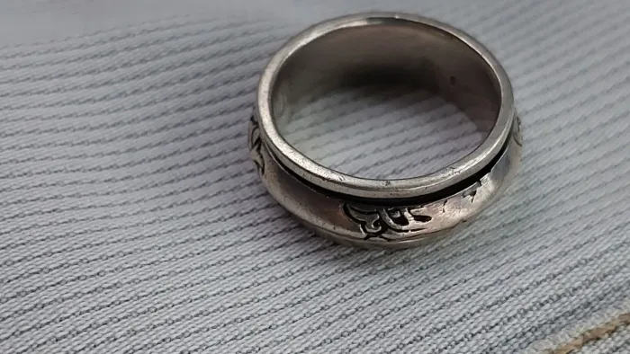 Anel dedeira prata só venda não troco por nada 