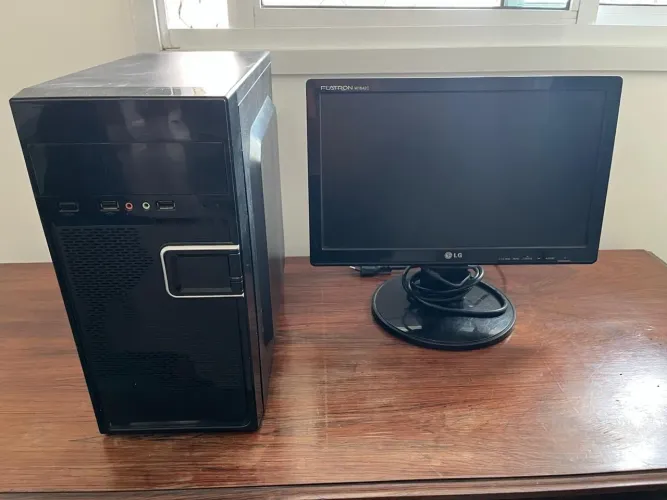 Computador Completo com Monitor LG