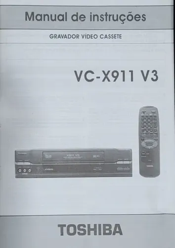 Vídeo Cassete Toshiba VC-X911 V3