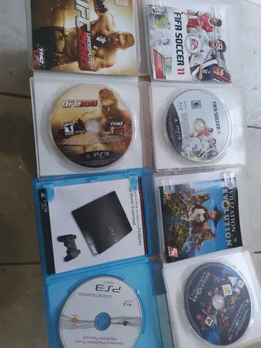 4 cds de jogos ps3