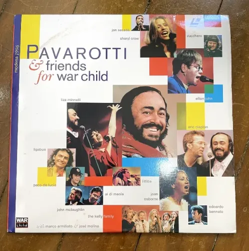 LaserDisc - Pavarotti & Friends for War Child (1995)