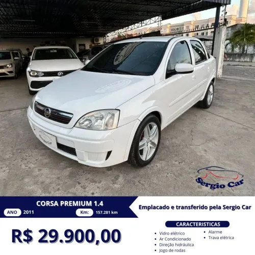 Chevrolet Corsa Sed. Premium 1.4 8V Econoflex 4P 2011