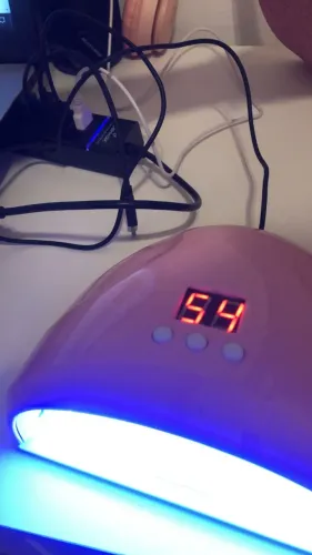 Cabine UV para unhas digital