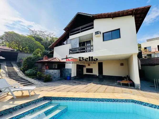 Casa de Luxo em Condomínio na Freguesia Jacarepaguá, Rio de Janeiro-RJ: 4 Quartos, 1 Suíte