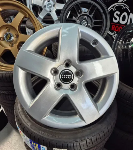 Jogo de rodas Audi aro 15 5x100 Originais