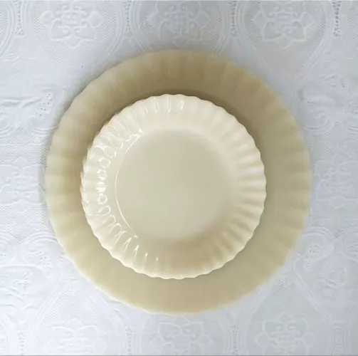 Jogo Para Bolo Colorex: 1 Prato Bolo 30cm + 6 Sobremesa 20cm