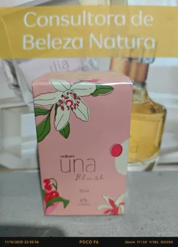 Deo Parfum Feminino Natura Una Blush 