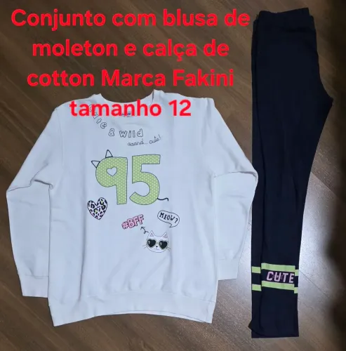 Conjunto de moleton de menina Fakini nº12