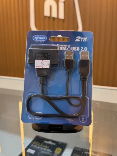Adaptador Conversor SATA para USB 2.0 Knup KP-HD015