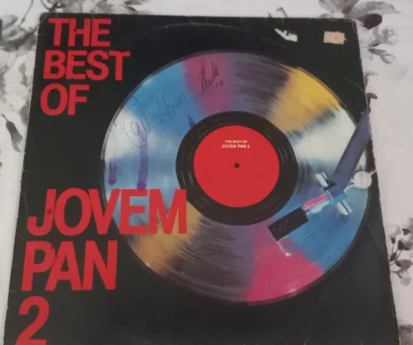 LP disco vinil the best of Jovem pan 2 toca disco radiola vitrola som antigo rock dance
