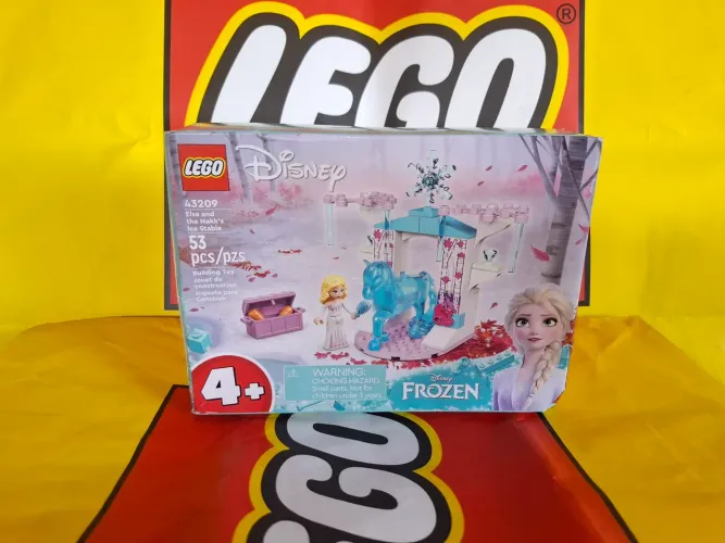 LEGO 43209 ORIGINAL - Disney Frozen - Elsa e o Estábulo de Gelo do Nokk 