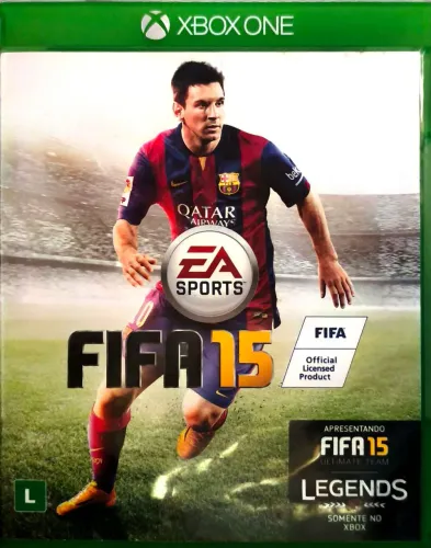 FiFa 15 XBOX ONE Jogo original em ótimo estado funcionando direitinho, compatível one s/x