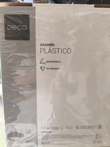 Assento Plástico Deca AP.50.17 Vogue Plus