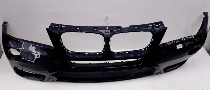 Parachoque Dianteiro Bmw X3 11 12 13 2014 Com Furo Original
