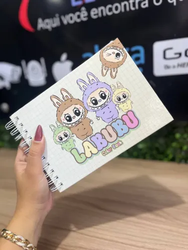 Caderno de Pintura Bobbie Goods - Labubu