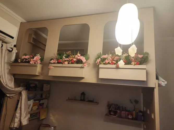 Cama infantil casinha menina