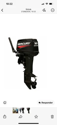 Mercury 30HP Elétrico - Motor de Popa