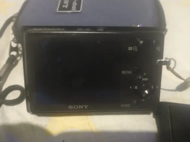 Tela de LCD da câmera Sony cyber shot T20 original testada
