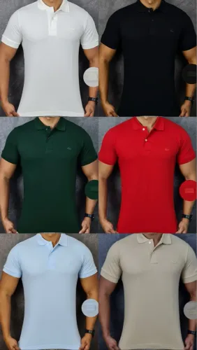 Camisa gola Polo variedades Masculina - Várias Cores