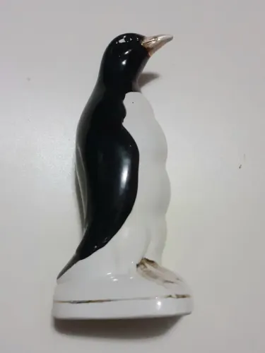 Bibelô antigo pinguim 