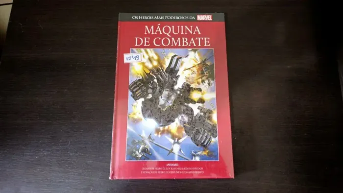 Máquina de Combate - Nº 65 - Lacrado - Salvat Capa Vermelha - Marvel