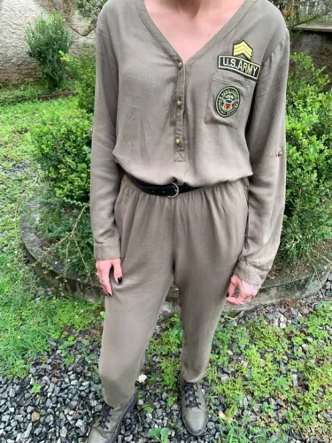 Macacão estilo militar