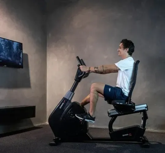 Bicicleta Horizontal Speedo R55 - Conexão Bluetooth