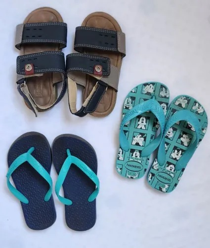 Sandálias e chinelos infantis Havaianas