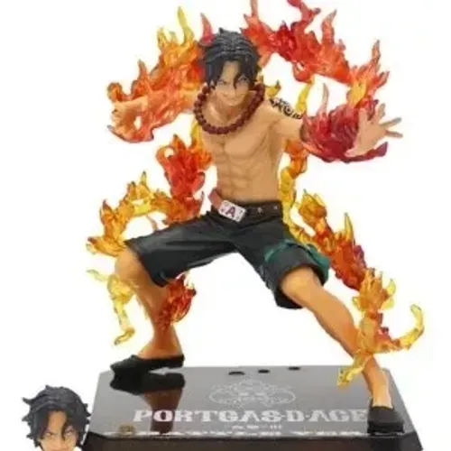 FIGURE LINHA ONE PIECE - PORTGAS D. ACE (BOX)