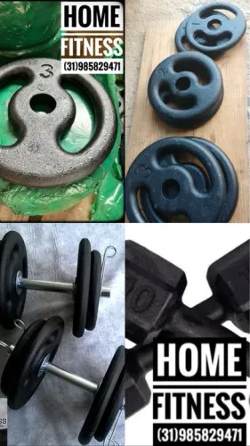 Anilhas Kits de Musculação e treino Halteres