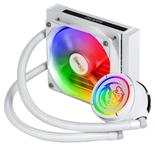 Water Cooler Pcyes NIX 2 White 120mm Led ARGB Intel/AMD LGA - WZetta