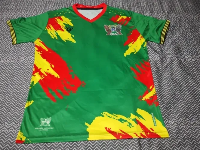CAMISA SELEÇÃO SÃO TOMÉ E PRÍNCIPE ORIGINAL HOME