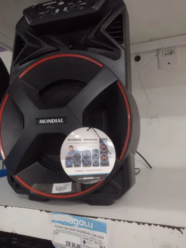 Vendo caixa de som mondial