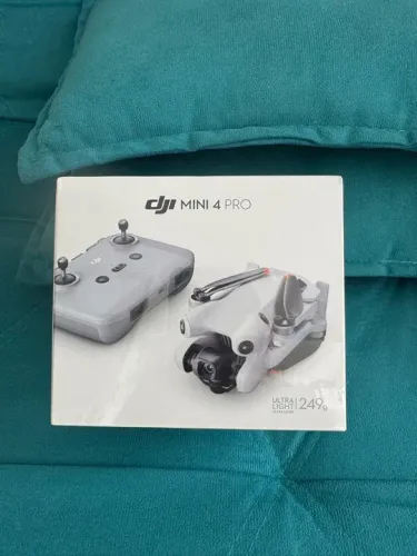 Drone DJI Mini 4 Pro Novo standard Anatel - Lacrado - Nota Fiscal - Loja Física