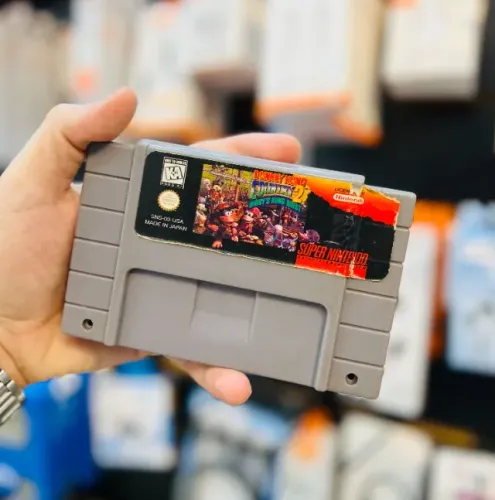 Fita Super Nintendo Donkey Kong Country 2
