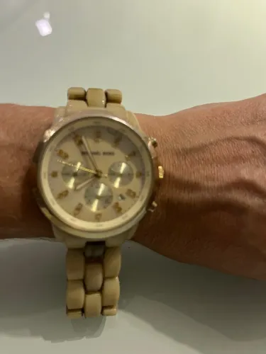 Relógio madrepérola Mk5217 Michael kors
