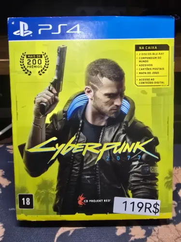 CYBERPUNK 2077 PS4 edição de lançamento 
