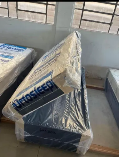 Cama unibau solteiro conjugada com espuma selada d28 
