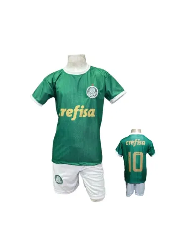 Uniforme Palmeiras Infantil - Tamanho 12 - Novo