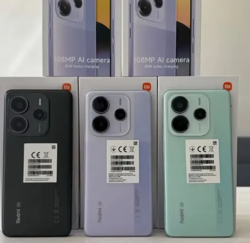 Xiaomi Redmi Note 14 5G 08+256 Lacrado Entrega Gratis Verde Lilas