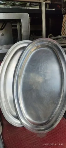 Bandejas 70x45 centímetros inox industrial pesada"LEIA"