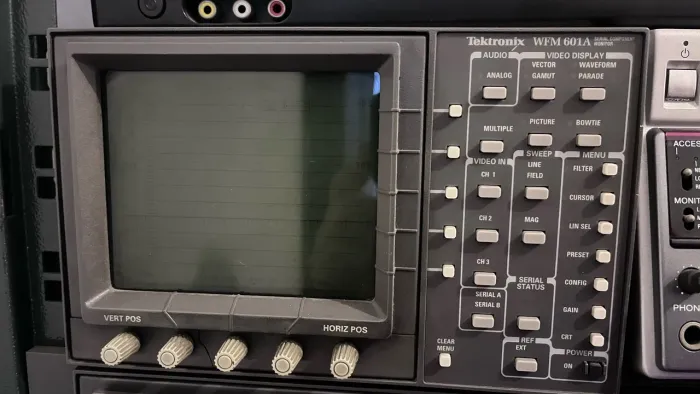 Monitor de Forma de Onda Tektronix WFM 601A
